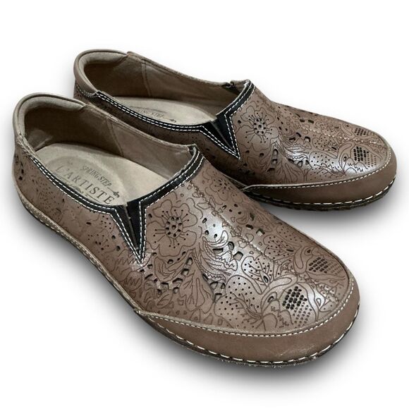 Spring Step L’Artiste ~ L’Artiste by Spring Step Libora Flat Slip On Shoes Women - Picture 1 of 9